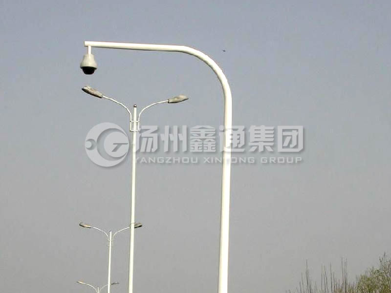 DJG-014，電子警察桿，彎臂球機(jī)桿